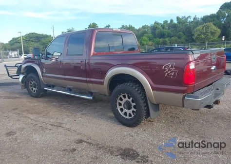 2013 Ford F-250 Lariat z USA, uszkodzony, nr VIN 1FT7W2BT1DEA17981